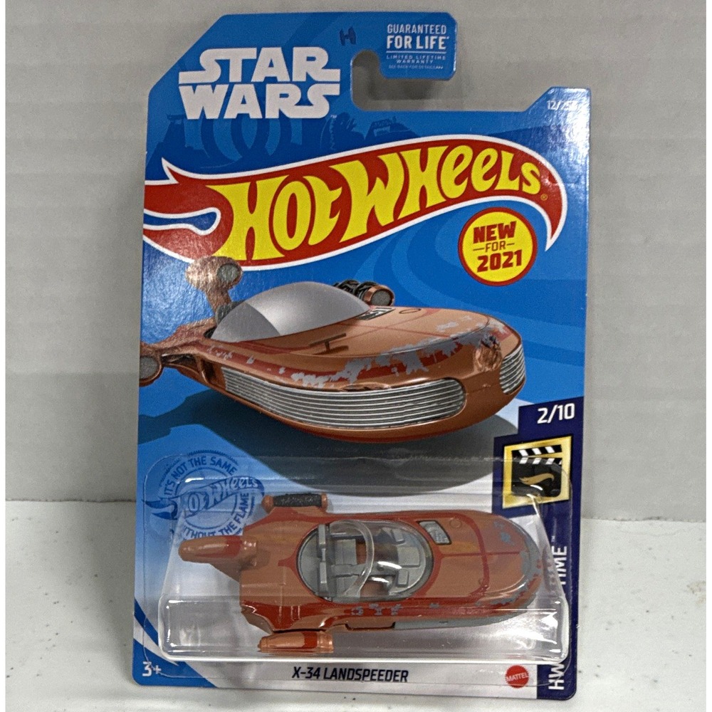 Hot Wheels Star Wars X-34 Landspeeder HW Screen Time 2/10 1:64 Diecast 2021